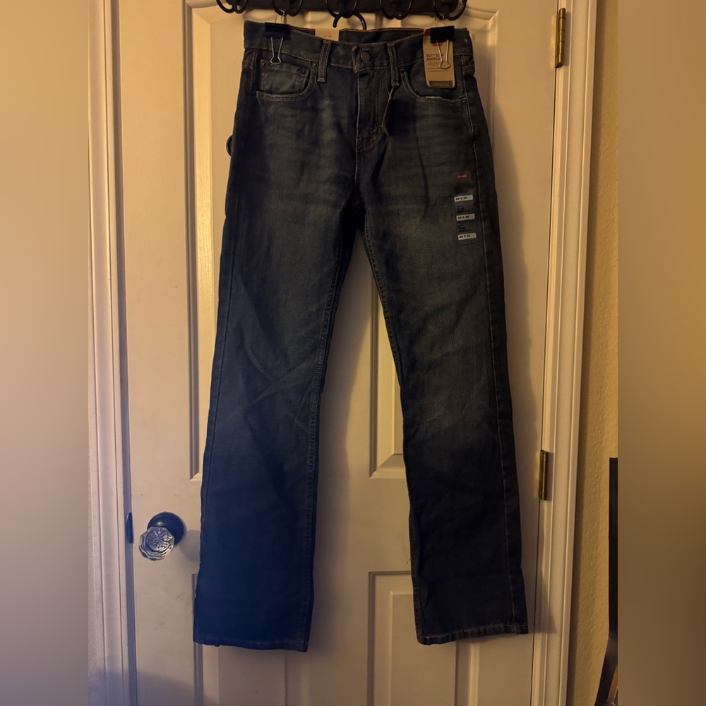 Levi's Slim Bootcut Dark Blue Jeans